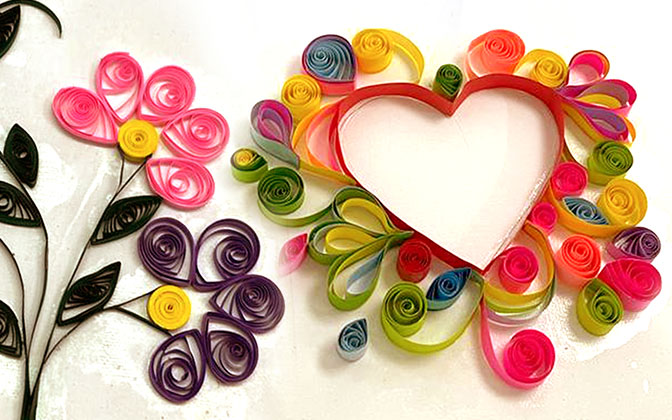 Sampul kelas Seni Paper Quilling